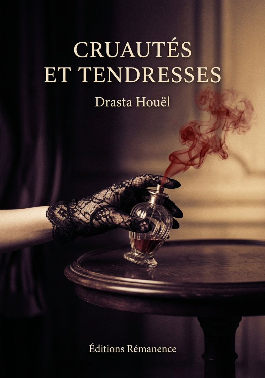 Livre Cruautés et tendresses par Drasta Houël - Couverture - Editions Remanence