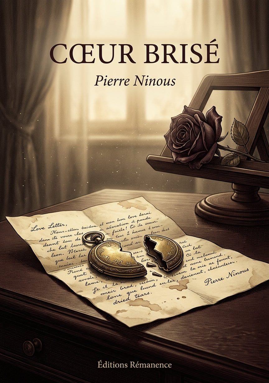 Livre Cœur brisé par Pierre Ninous - Couverture - Editions Remanence