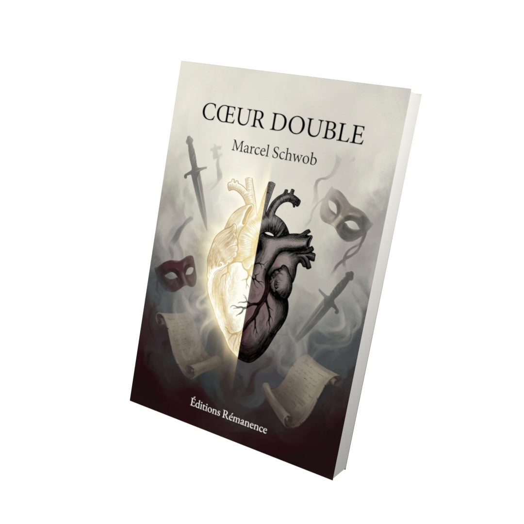 Livre Cœur double par Marcel Schwob - Vue 3D - Editions Remanence