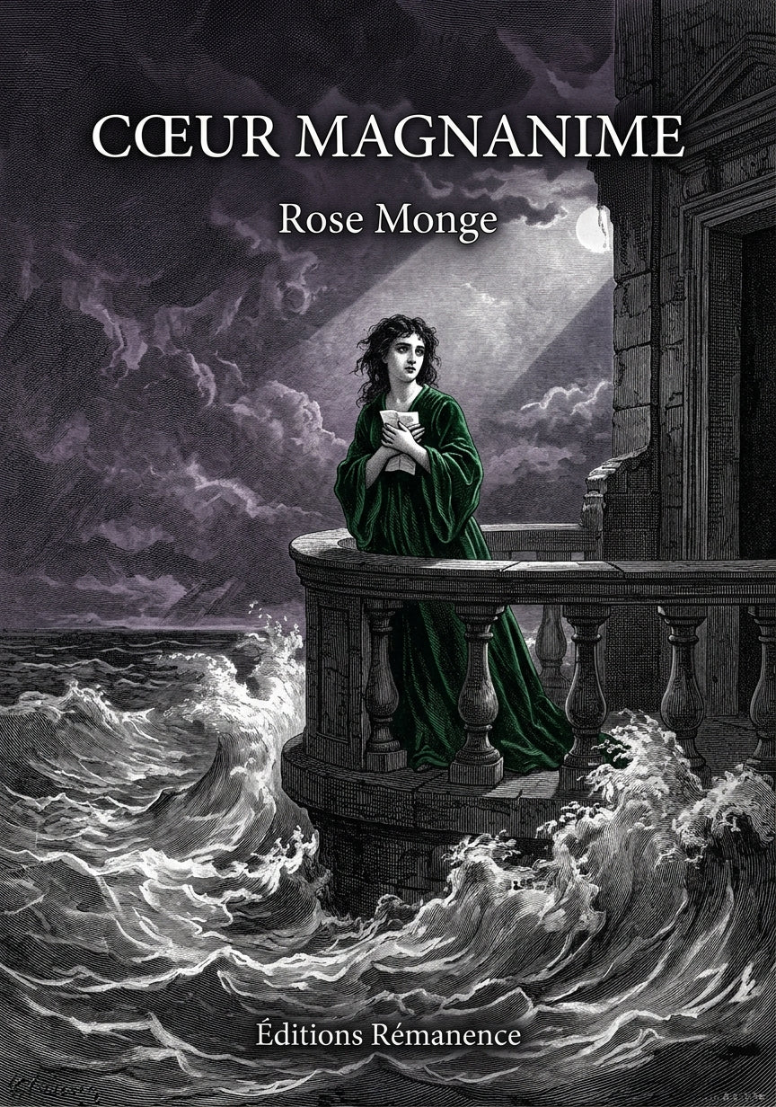 Livre Cœur magnanime par Rose Monge - Couverture - Editions Remanence