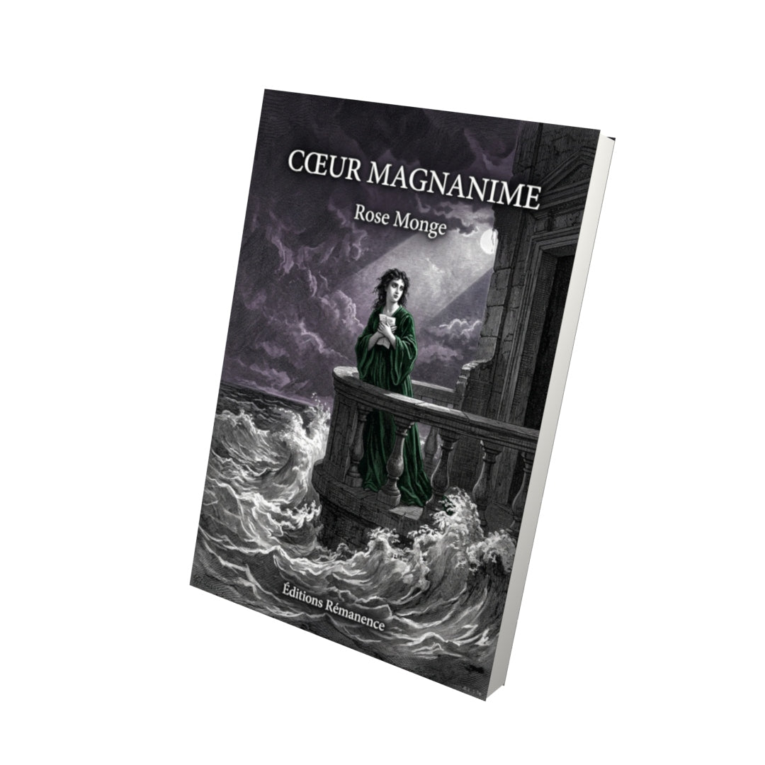 Livre Cœur magnanime par Rose Monge - Vue 3D - Editions Remanence