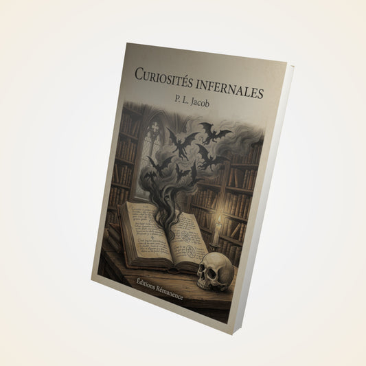 Livre Curiosités Infernales - P. L. Jacob - Couverture 3D