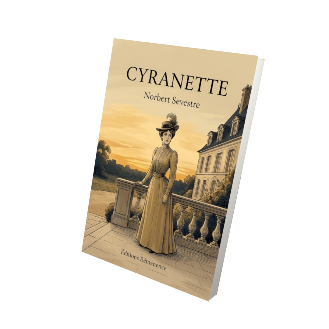 Livre Cyranette par Norbert Sevestre - Vue 3D - Editions Remanence