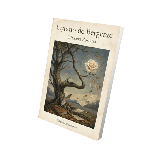 Livre Cyrano de Bergerac – Edmond Rostand - Vue 3D - Editions Remanence