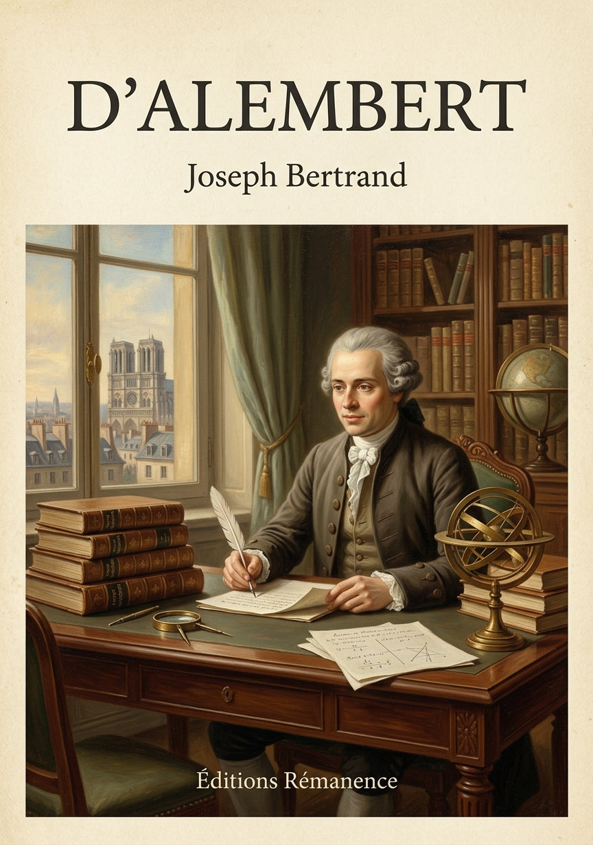 D'Alembert - Joseph Bertrand (Couverture)