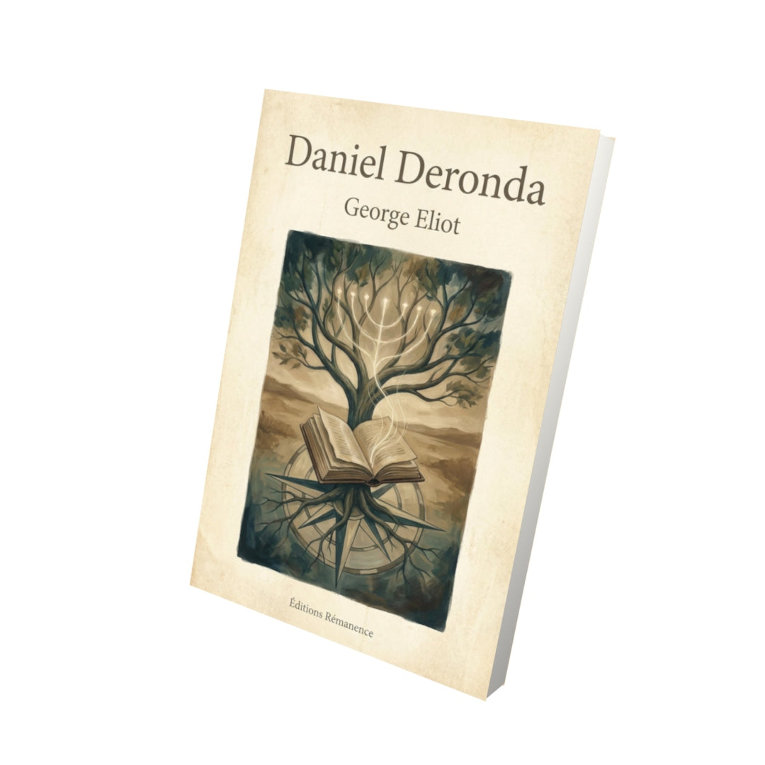 Livre Daniel Deronda – George Eliot - Vue 3D - Editions Remanence