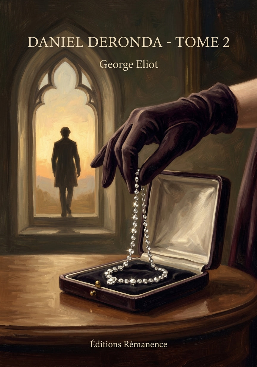 Livre Daniel Deronda - Tome 2 par George Eliot - Couverture - Editions Remanence