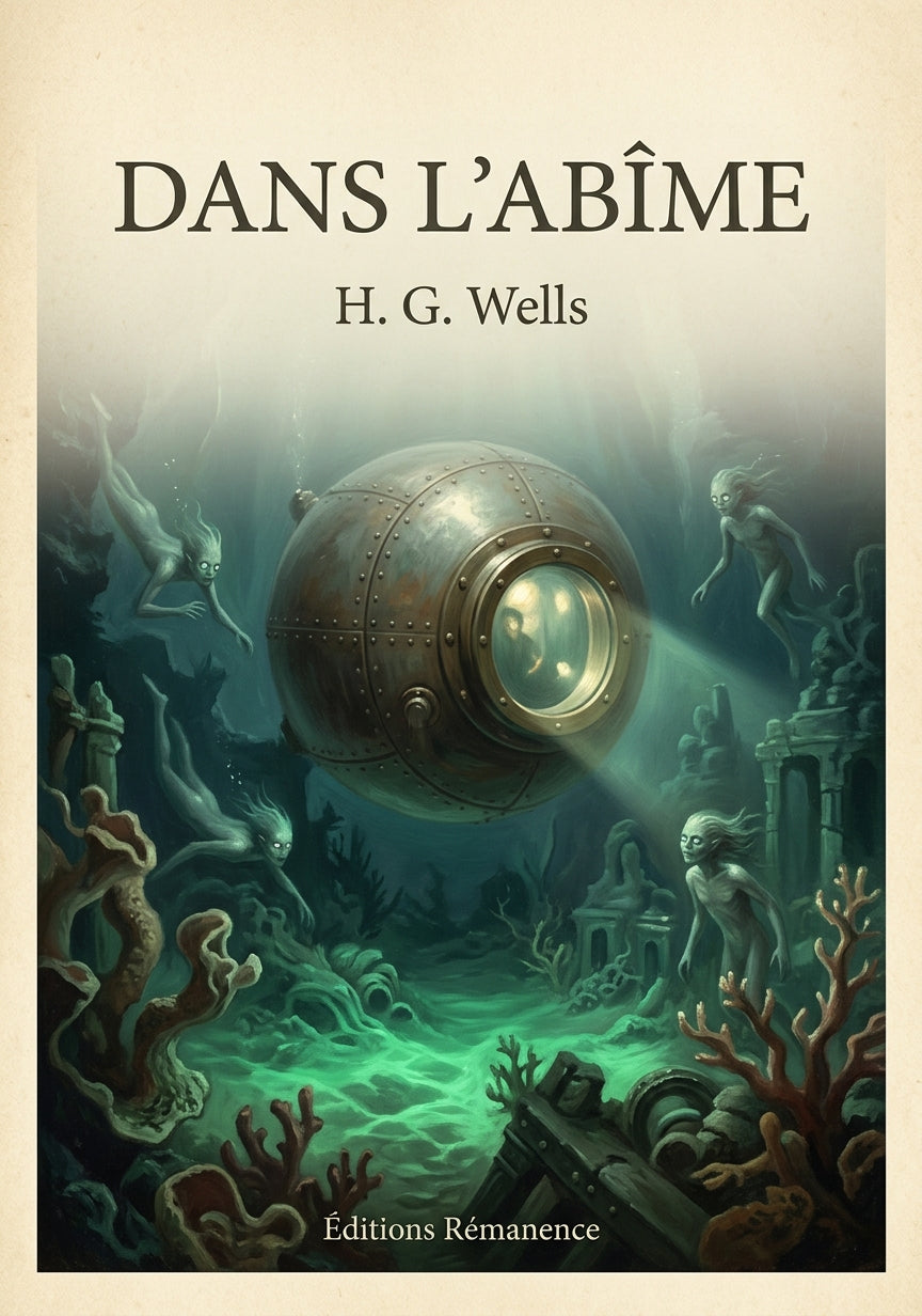 Dans l'abîme - H. G. Wells (Couverture)
