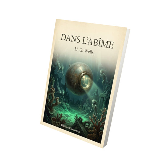 Livre Dans l'abîme - H. G. Wells - Vue 3D - Editions Remanence
