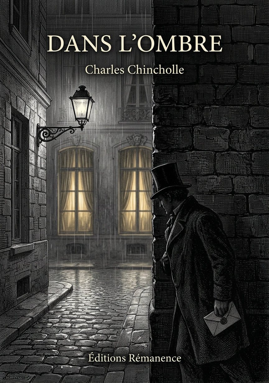 Livre Dans l’Ombre par Charles Chincholle - Couverture - Editions Remanence