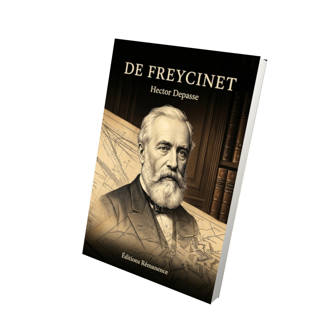 Livre De Freycinet par Hector Depasse - Vue 3D - Editions Remanence
