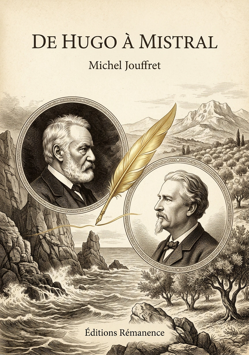 Livre De Hugo à Mistral par Michel Jouffret - Couverture - Editions Remanence
