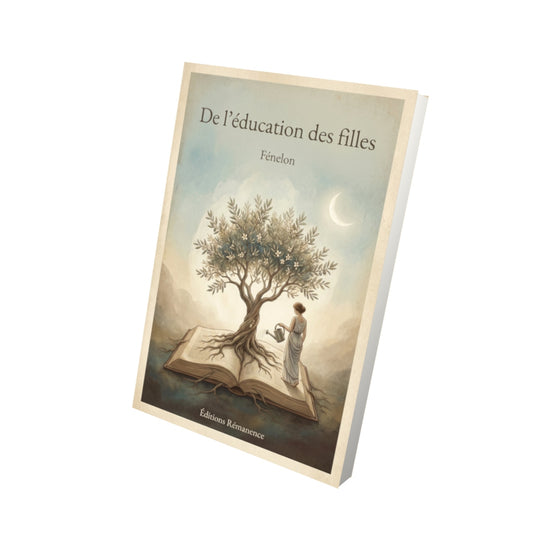 Livre De l'éducation des filles – Fénelon - Vue 3D - Editions Remanence