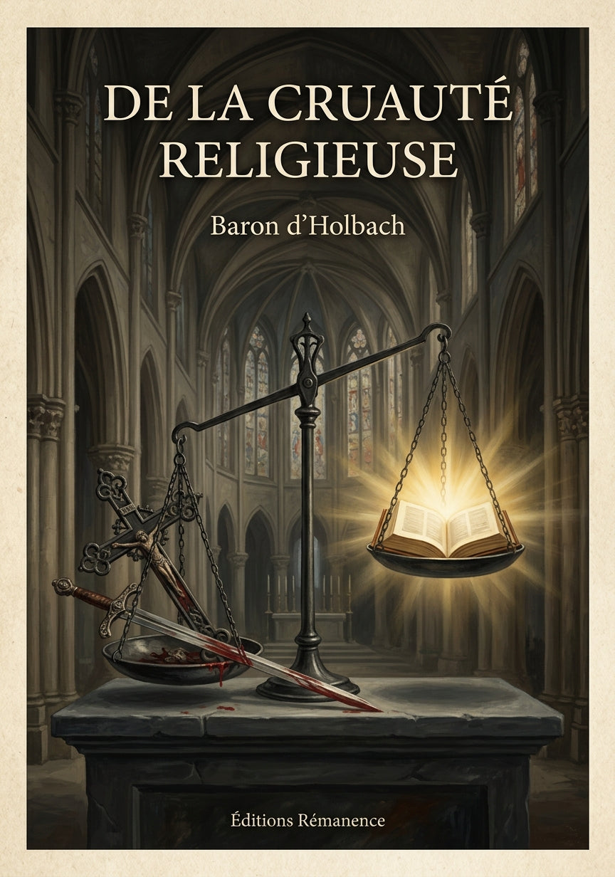 De la cruauté religieuse - Baron d'Holbach (Couverture)