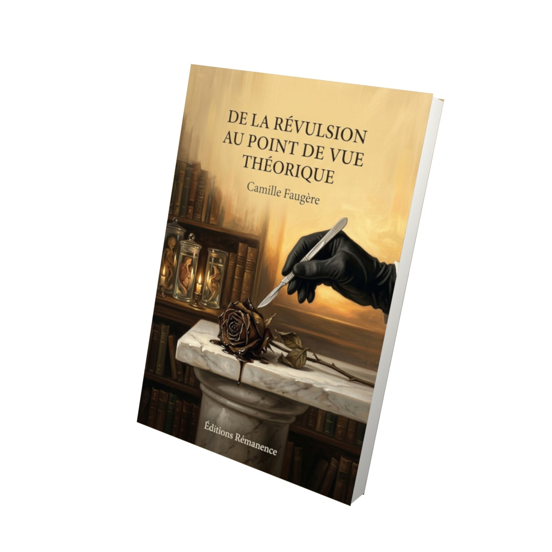 Livre De la révulsion au point de vue théorique par Camille Faugère - Vue 3D - Editions Remanence