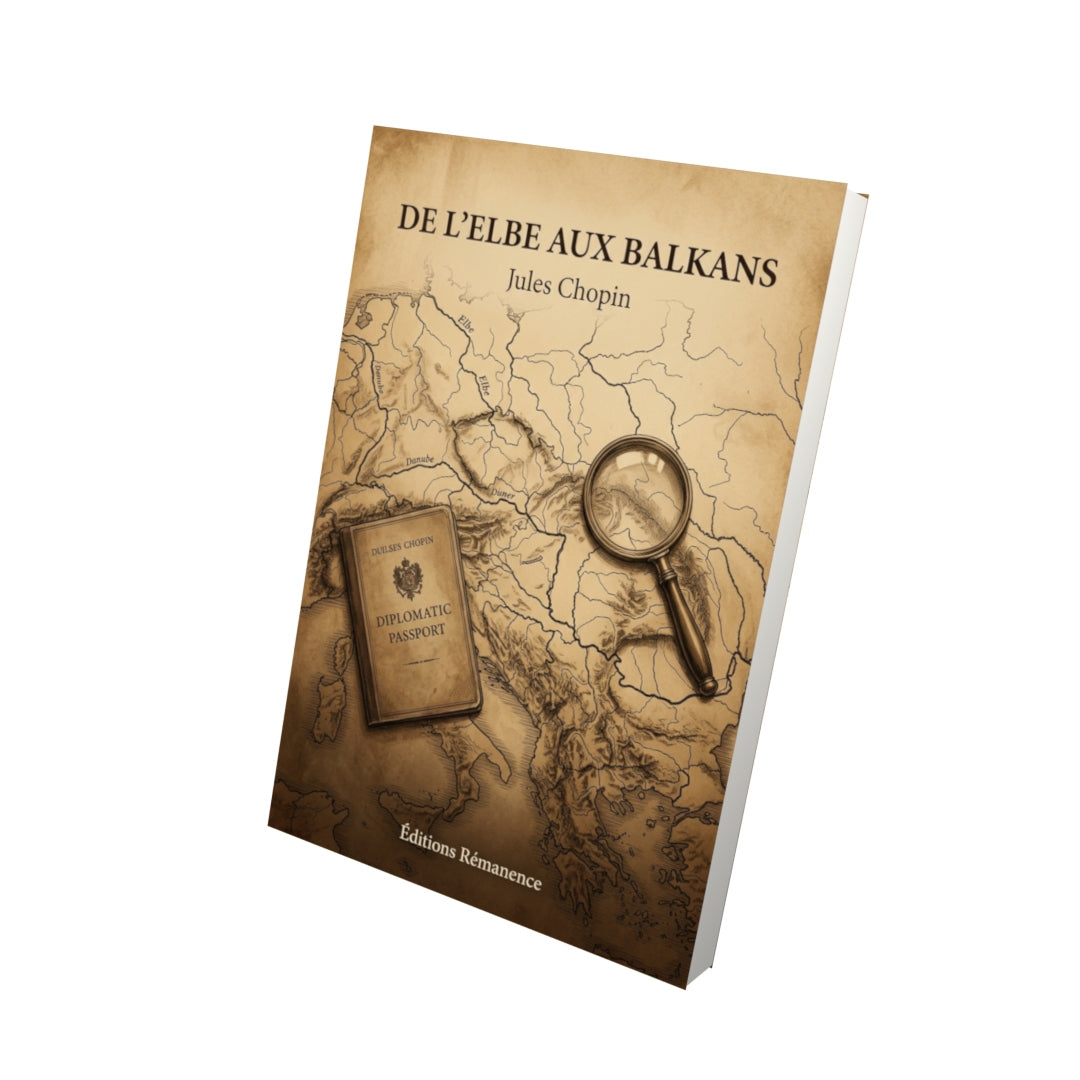 Livre De l’Elbe aux Balkans par Jules Chopin - Vue 3D - Editions Remanence