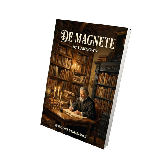 Livre De Magnete - Vue 3D - Editions Remanence