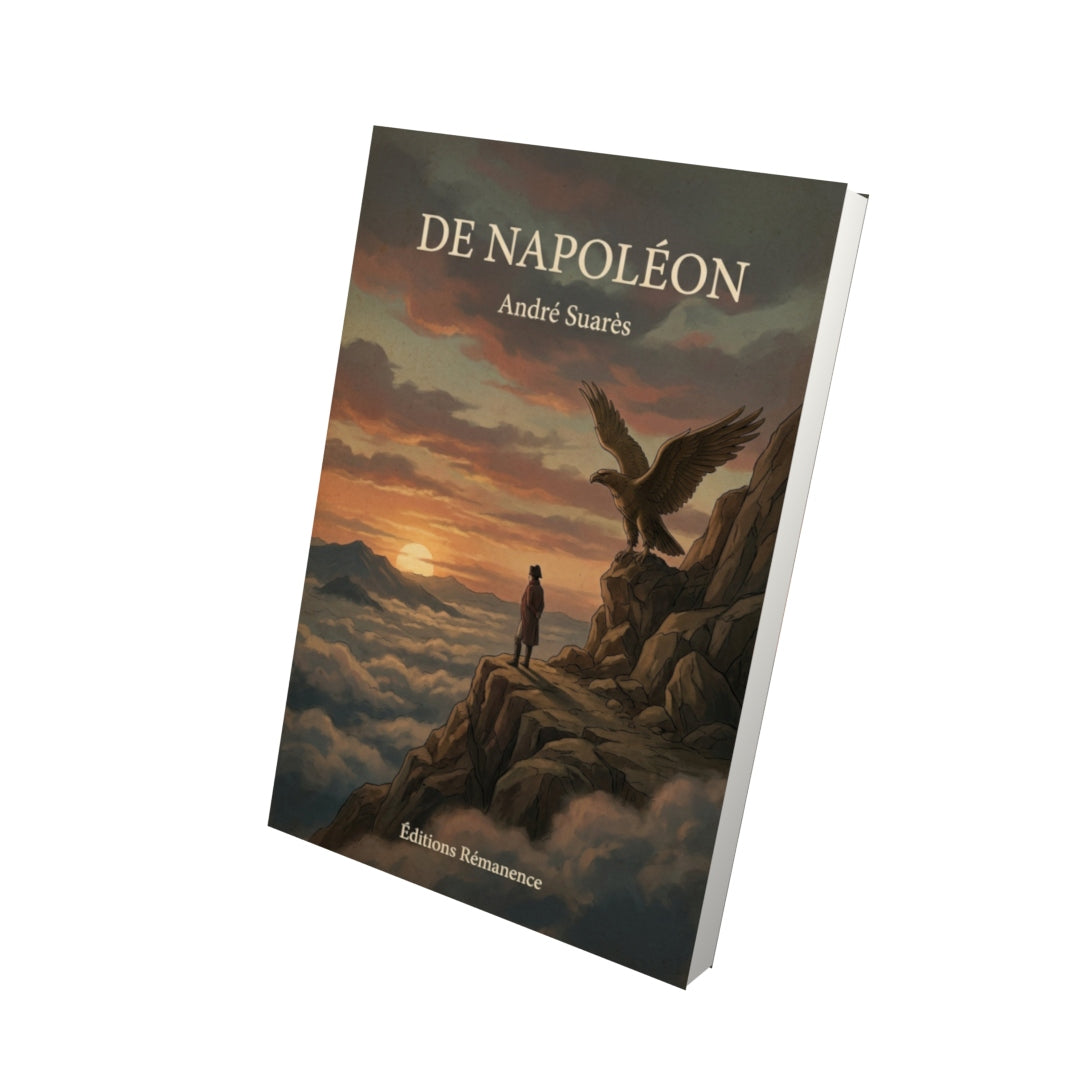 Livre De Napoléon - André Suarès - Vue 3D - Editions Remanence