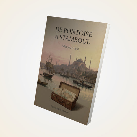 Livre De Pontoise à Stamboul - Edmond About - Couverture 3D