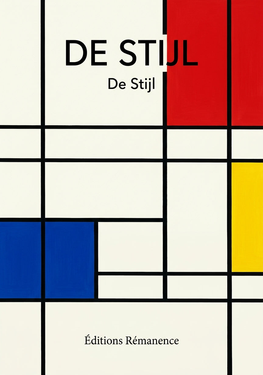 Livre De Stijl par De Stijl - Couverture - Editions Remanence