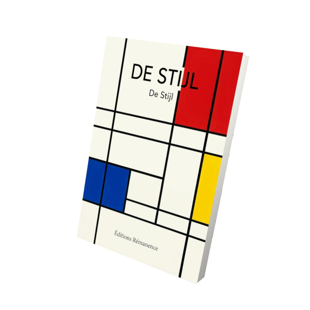 Livre De Stijl par De Stijl - Vue 3D - Editions Remanence