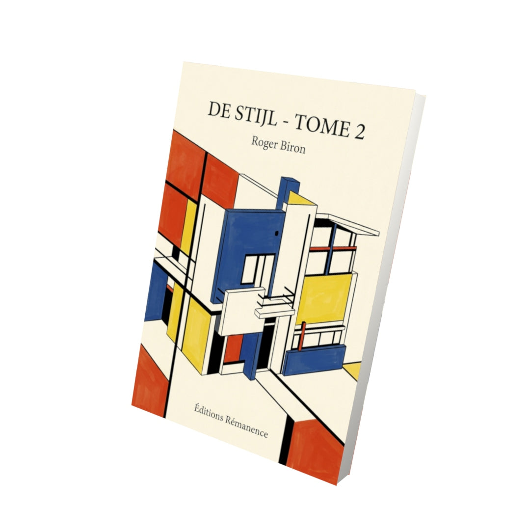Livre De Stijl - Tome 2 par Roger Biron - Vue 3D - Editions Remanence