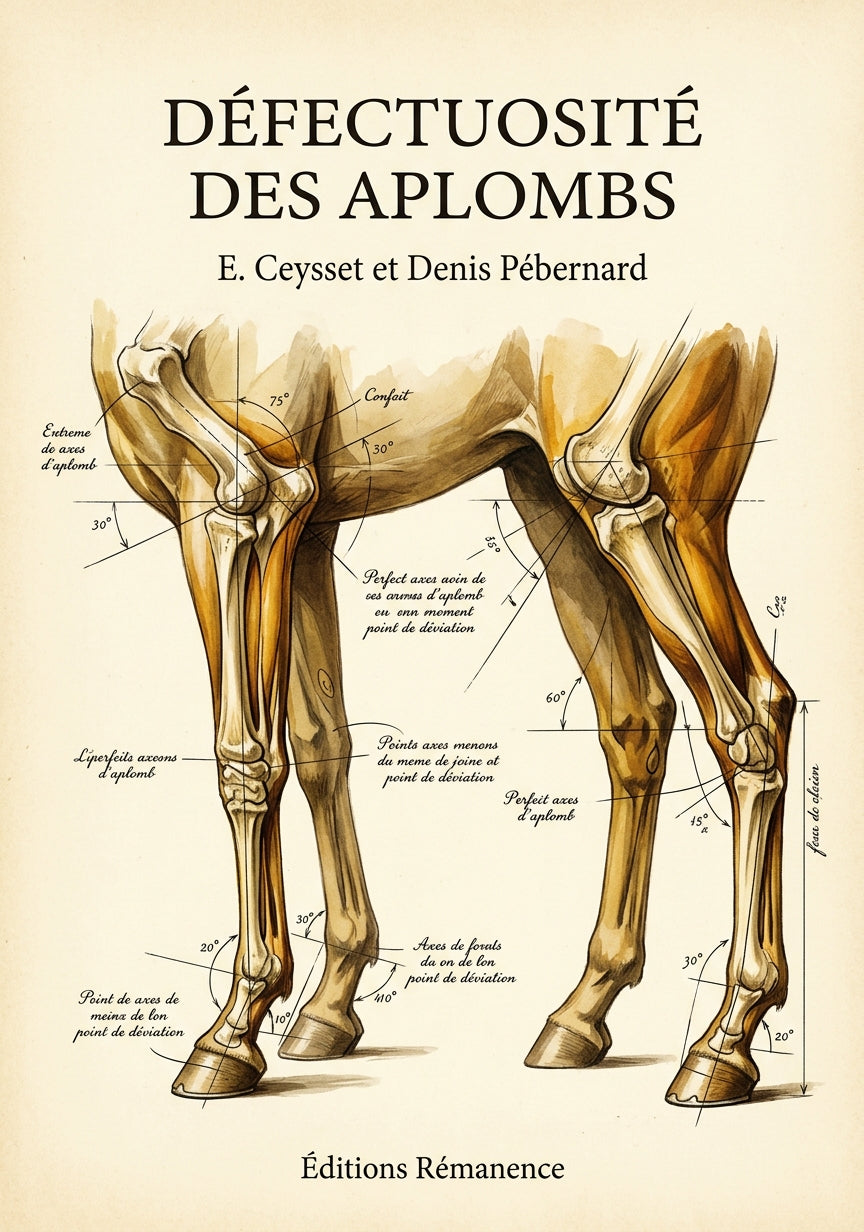 Livre Défectuosité des aplombs par E. Ceysset et Denis Pébernard - Couverture - Editions Remanence