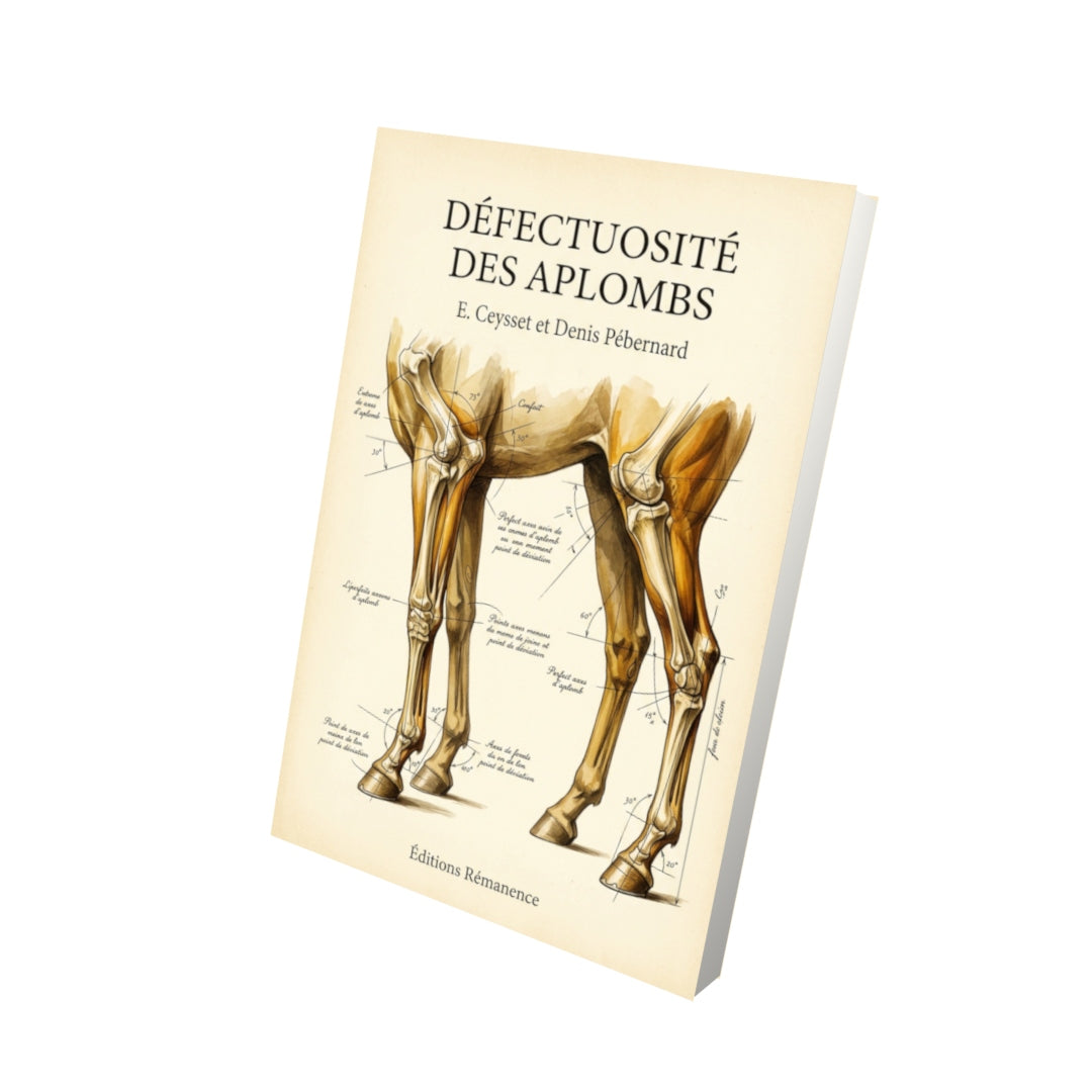 Livre Défectuosité des aplombs par E. Ceysset et Denis Pébernard - Vue 3D - Editions Remanence
