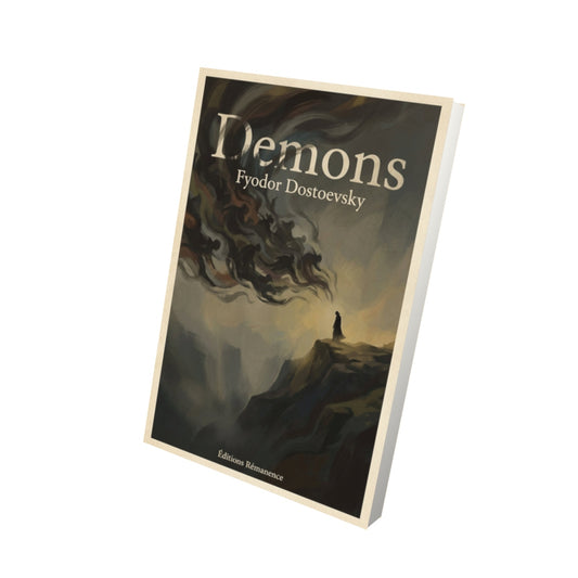 Livre Demons – Fyodor Dostoevsky - Vue 3D - Editions Remanence