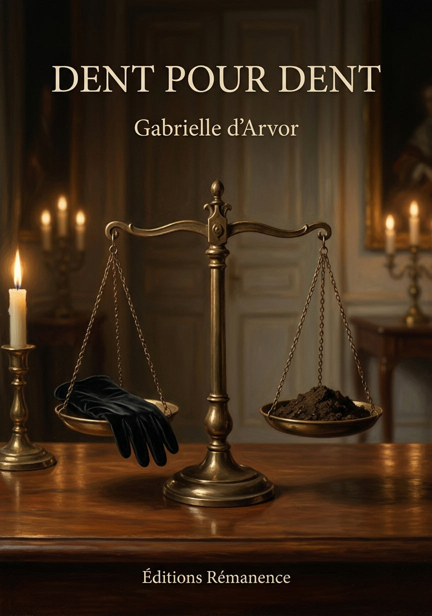 Livre Dent pour dent par Gabrielle d’Arvor - Couverture - Editions Remanence