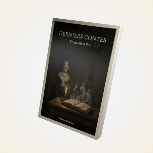 Livre Derniers Contes - Edgar Allan Poe - Couverture 3D