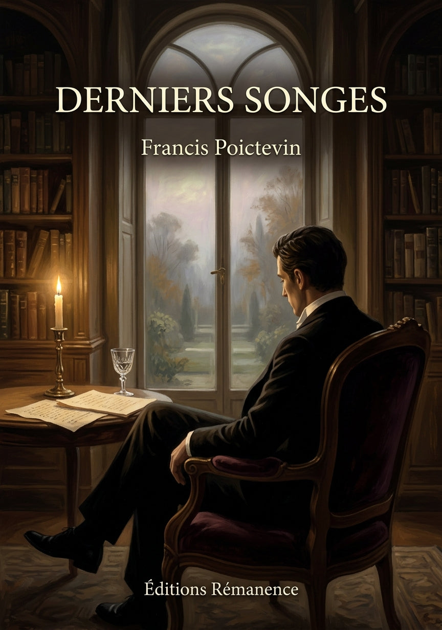 Livre Derniers Songes par Francis Poictevin - Couverture - Editions Remanence