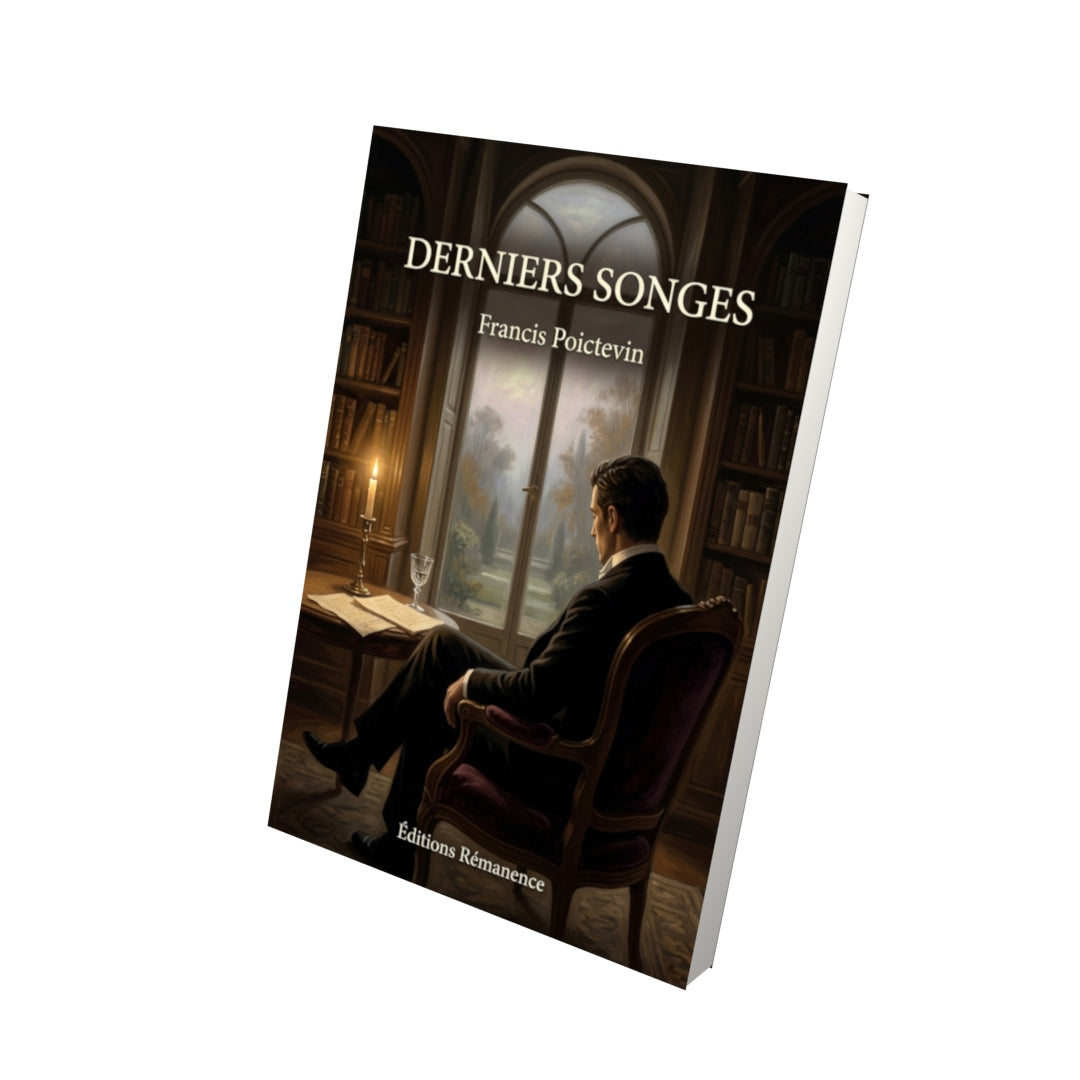 Livre Derniers Songes par Francis Poictevin - Vue 3D - Editions Remanence