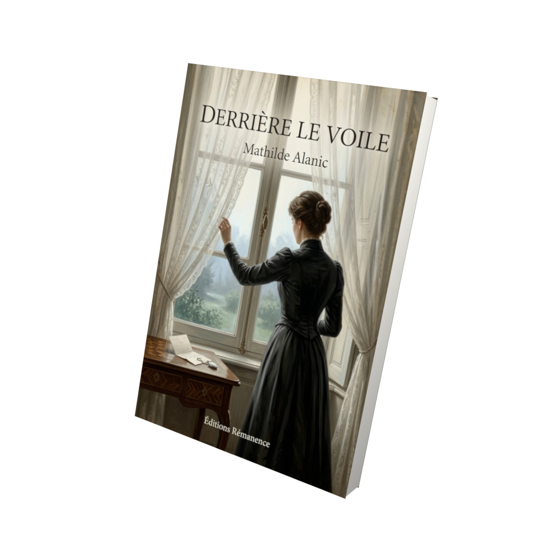 Livre Derrière le voile - Mathilde Alanic - Vue 3D - Editions Remanence