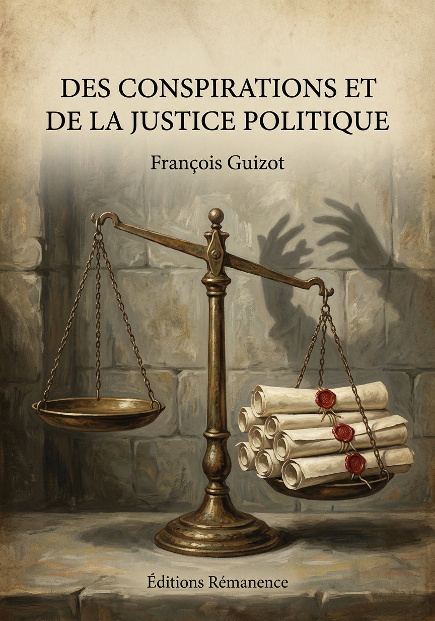 Des conspirations et de la justice politique - François Guizot (Couverture)