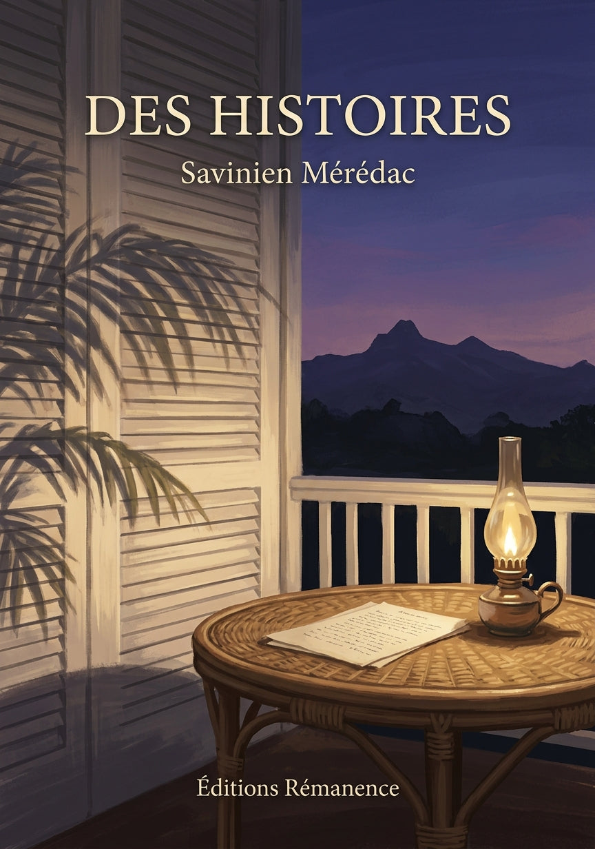 Livre Des Histoires par Savinien Mérédac - Couverture - Editions Remanence