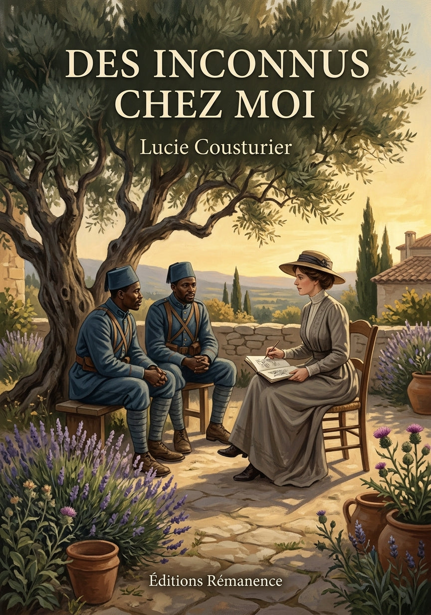 Livre Des inconnus chez moi par Lucie Cousturier - Couverture - Editions Remanence