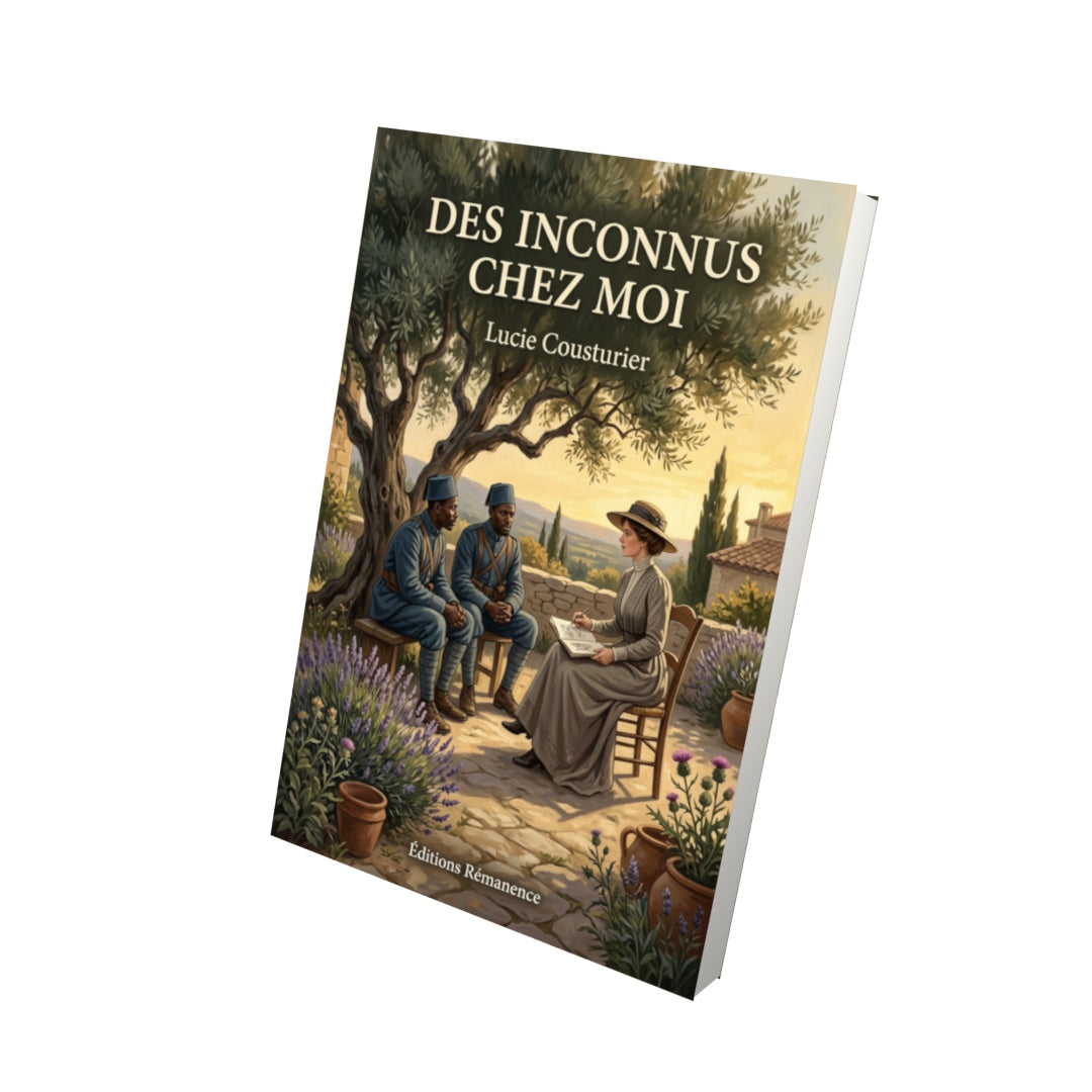 Livre Des inconnus chez moi par Lucie Cousturier - Vue 3D - Editions Remanence
