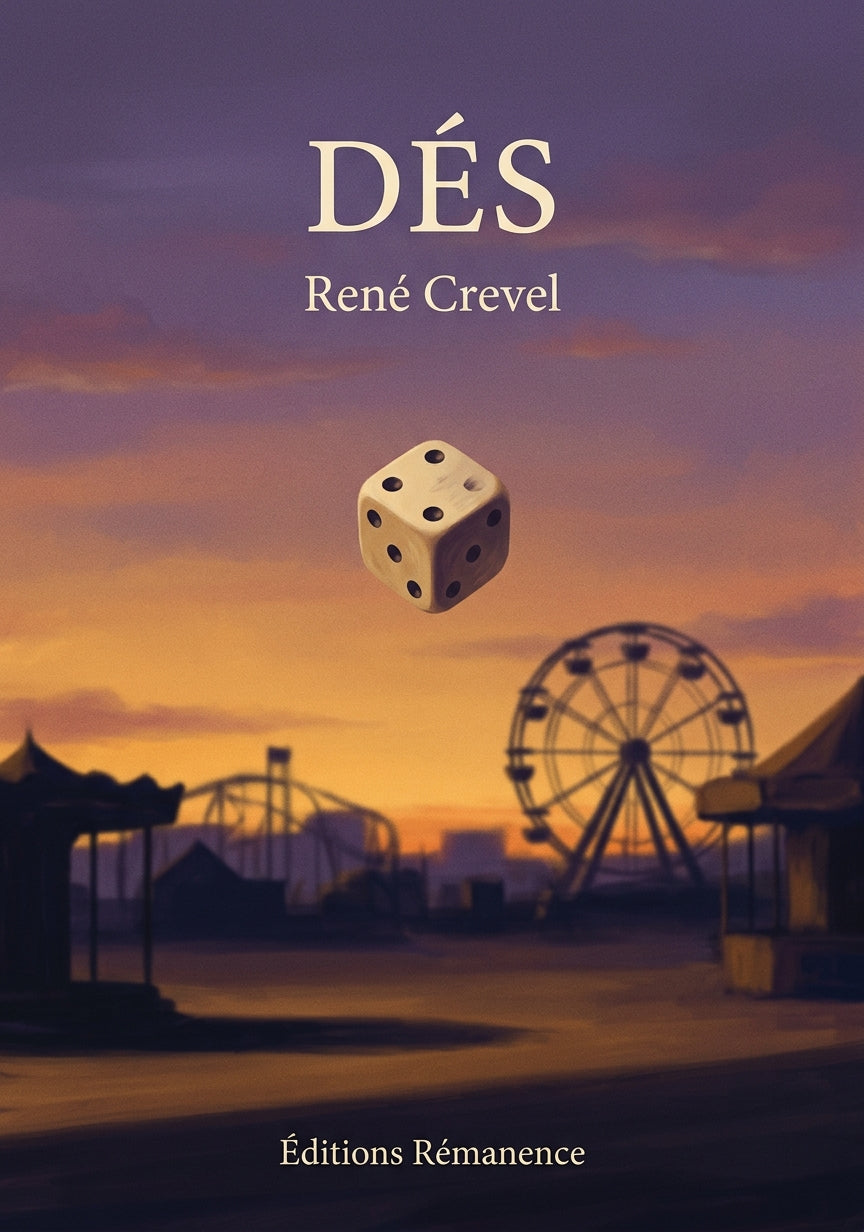 Livre Dés par René Crevel - Couverture - Editions Remanence