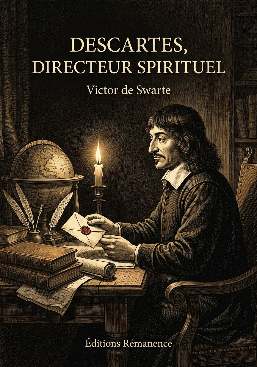 Livre Descartes, directeur spirituel par Victor de Swarte - Couverture - Editions Remanence