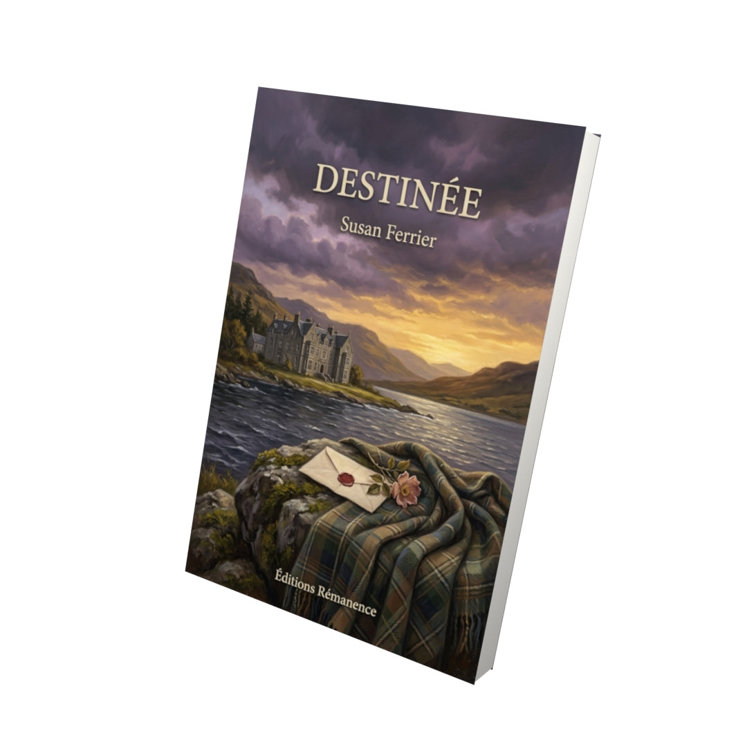 Livre Destinée par Susan Ferrier - Vue 3D - Editions Remanence