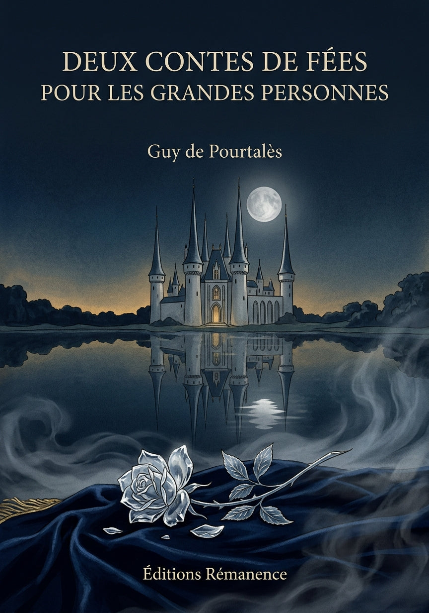 Livre Deux Contes de fées pour les grandes personnes par Guy de Pourtalès - Couverture - Editions Remanence