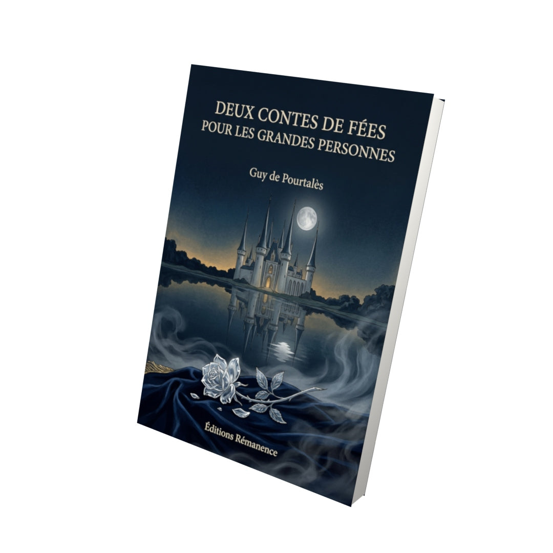 Livre Deux Contes de fées pour les grandes personnes par Guy de Pourtalès - Vue 3D - Editions Remanence