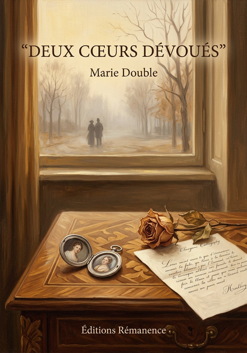 Livre Deux cœurs dévoués par Marie Double - Couverture - Editions Remanence