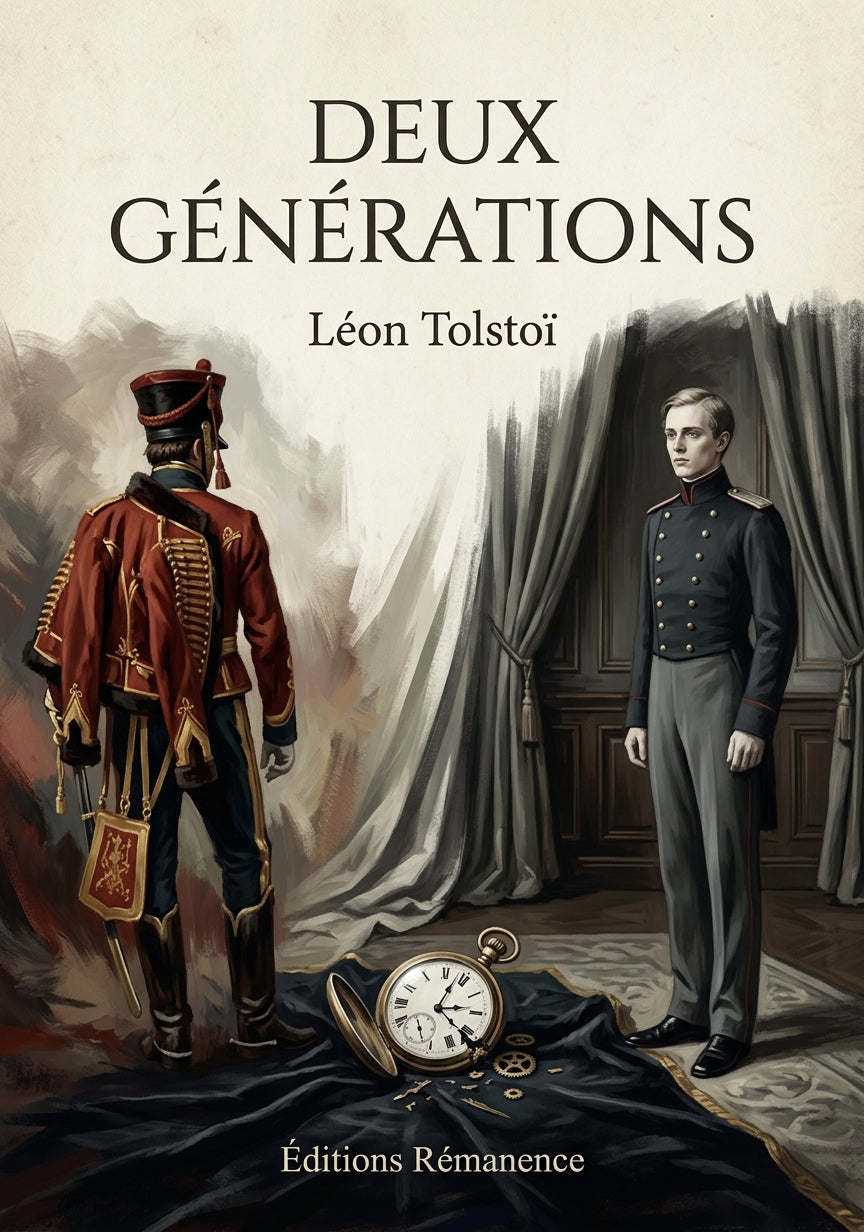 Deux générations - Léon Tolstoï (Couverture)