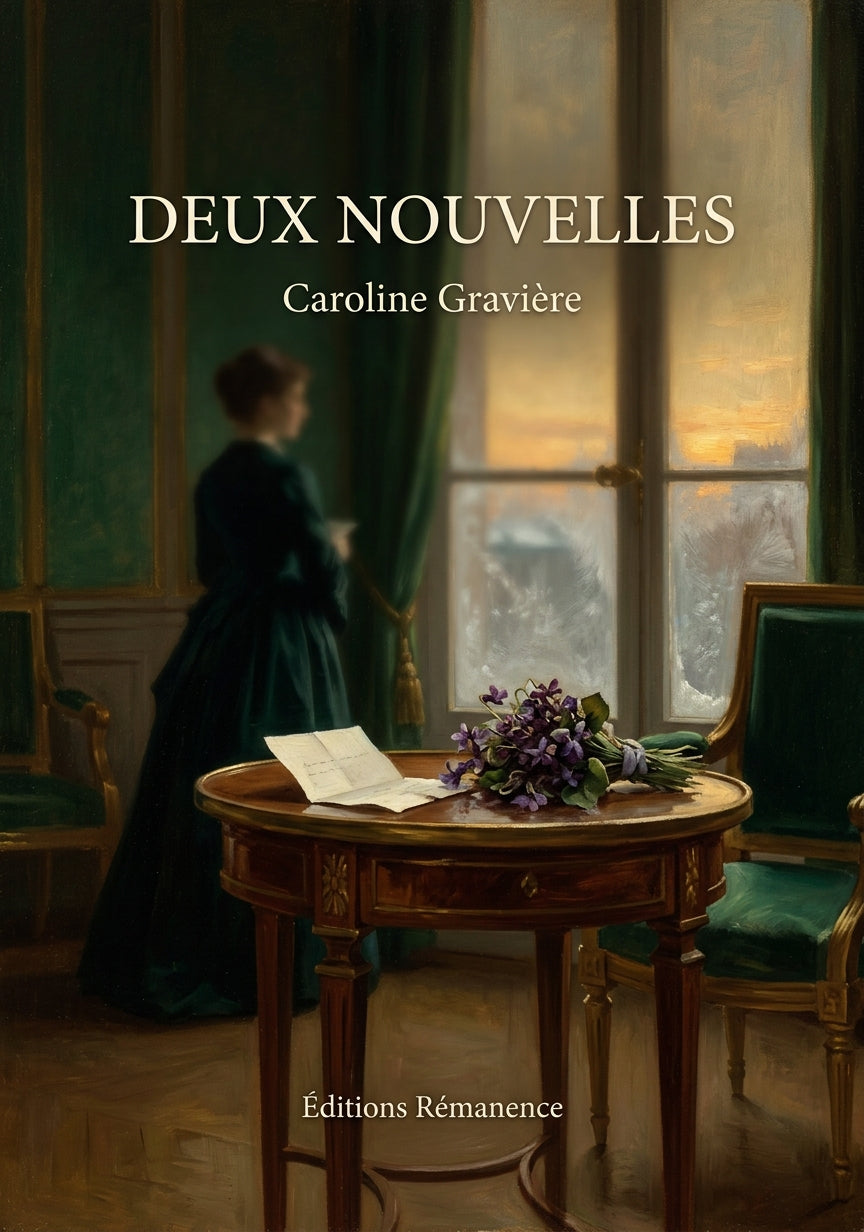 Livre Deux nouvelles par Léon Hennique - Couverture - Editions Remanence