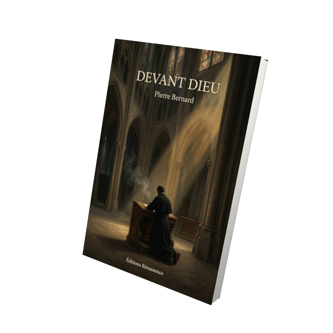 Livre Devant Dieu par Pierre Bernard - Vue 3D - Editions Remanence