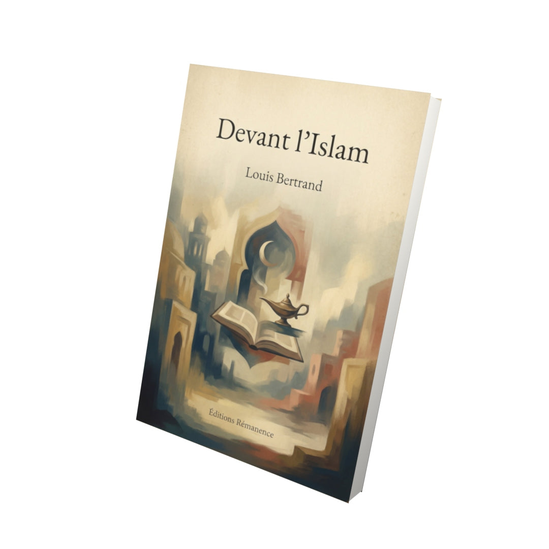Livre Devant l’Islam – Louis Bertrand - Vue 3D - Editions Remanence