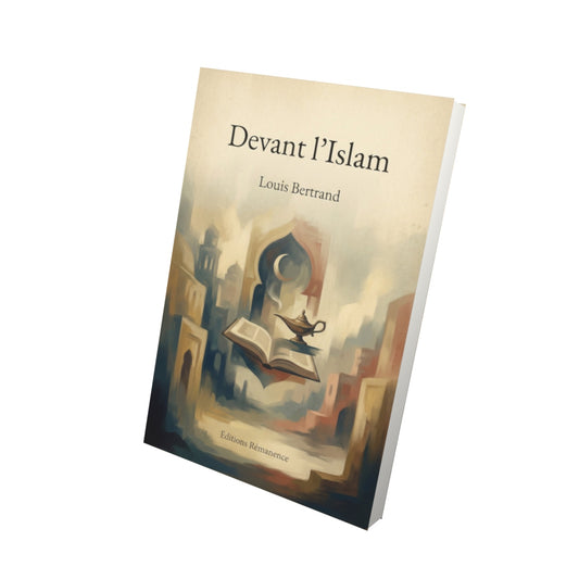 Livre Devant l’Islam – Louis Bertrand - Vue 3D - Editions Remanence