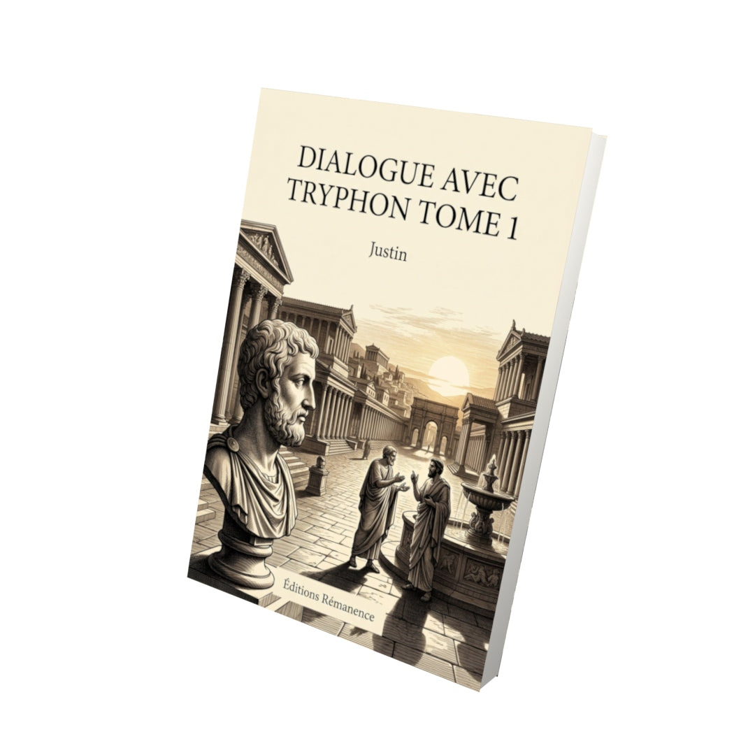 Livre Dialogue avec Tryphon Tome 1 - Justin - Vue 3D - Editions Remanence
